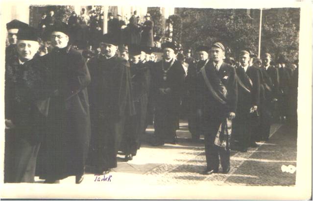 20.10.1935. Academic Year Inauguration Ceremony at the Poznań University