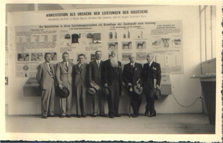 At the Animal Breeding Congress in Zuerich (Switzerland), on August 14, 1939